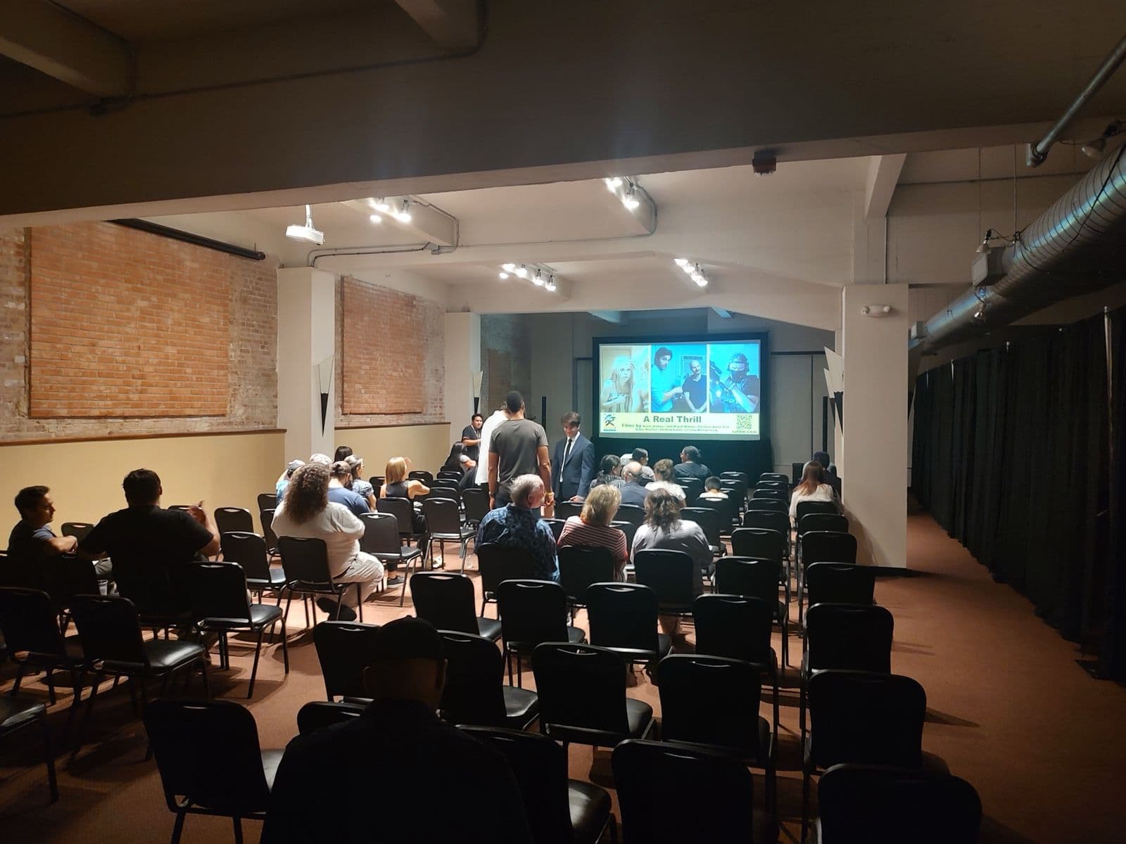 Café · screening · conference room